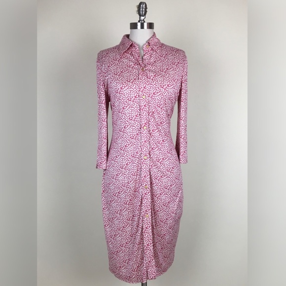 Tibi Dresses & Skirts - Tibi Floral Print Button Down Shirt Dress